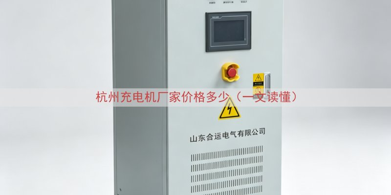 杭州充电机厂家价格多少（一文读懂）