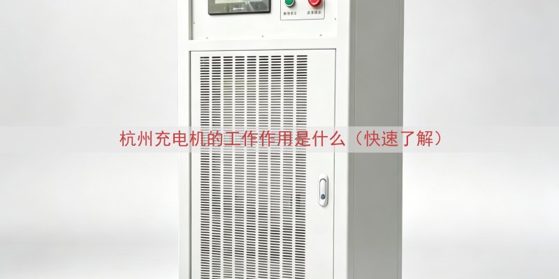 杭州充电机的工作作用是什么（快速了解）