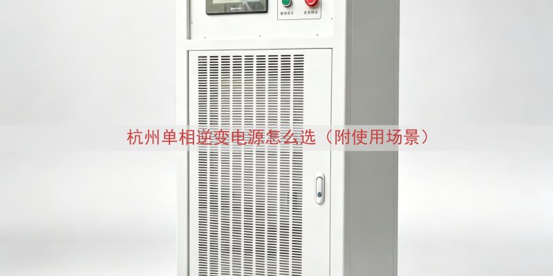 杭州单相逆变电源怎么选（附使用场景）