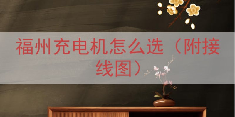 福州充电机怎么选（附接线图）